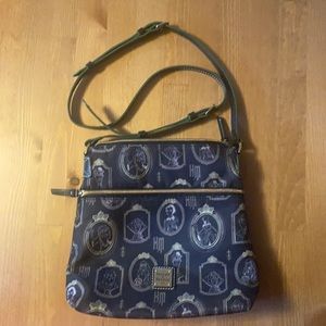 Dooney & Bourke Disney Parks cross body canvas purse haunted mansion limited